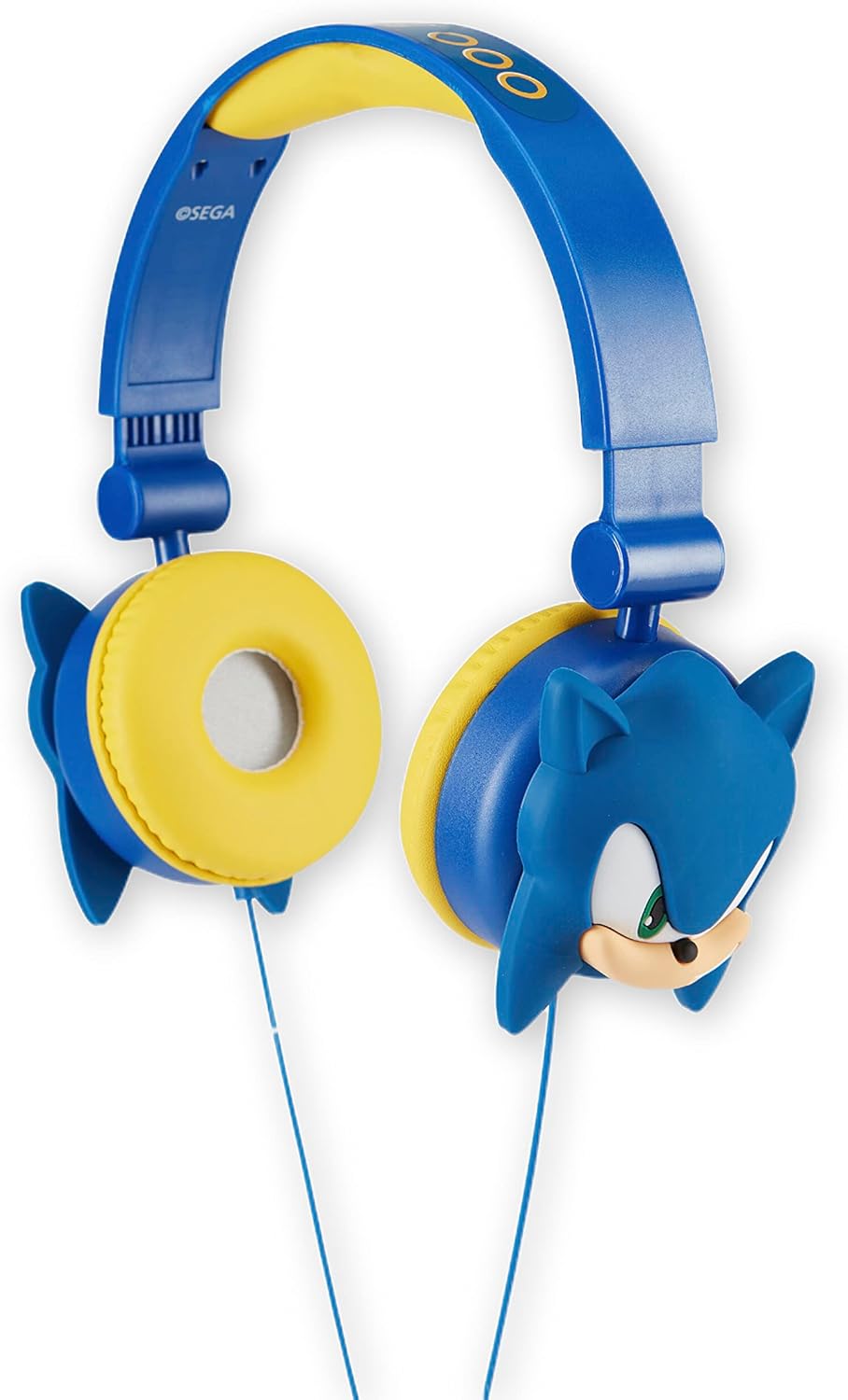 Sonic The Hedgehog Kids Headphones - Stereo Sound, Volume Control, Perfect for On the Go