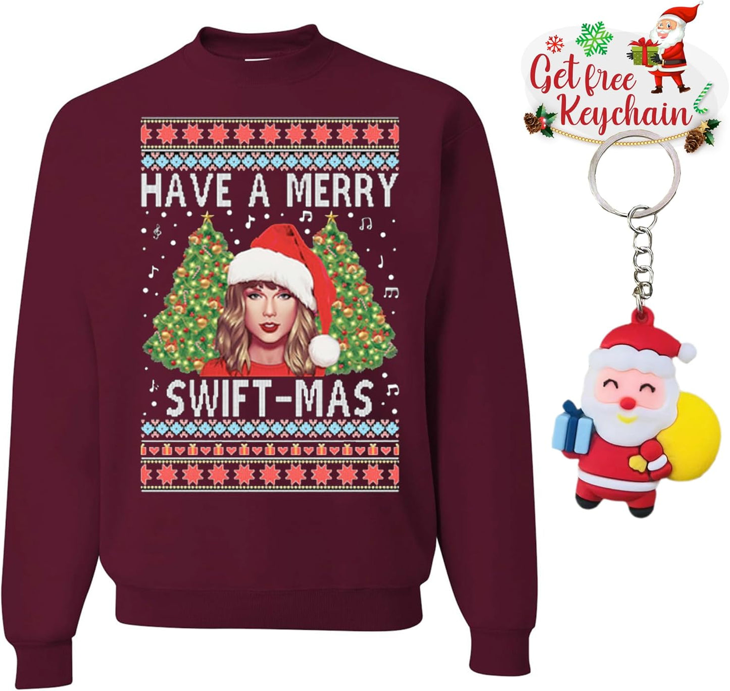 Have A Merry Ugly Christmas Crewneck Sweatshirt for Festive Fun