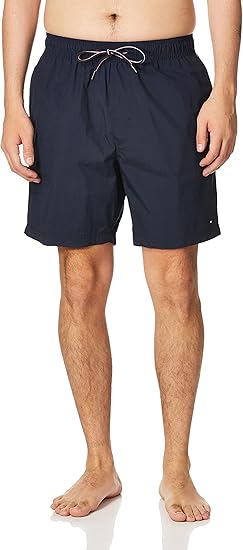 Tommy Hilfiger Men's Standard 7 in Swim Trunks for Comfort