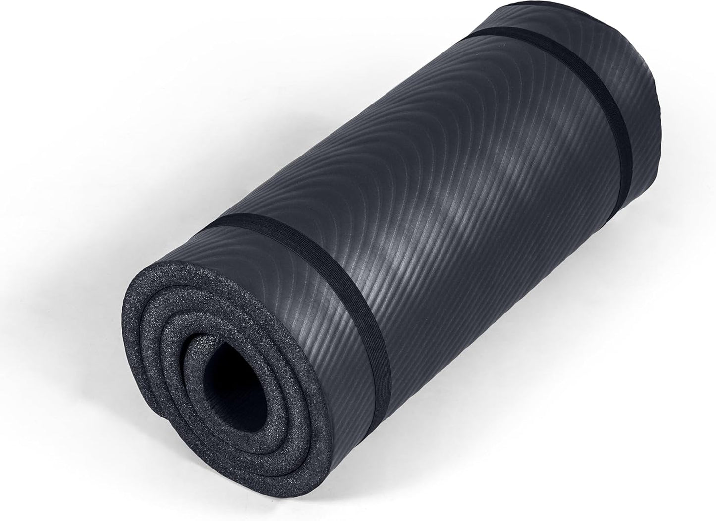 Tone Fitness 1-Inch Thick Yoga Mat for Comfort & Stability