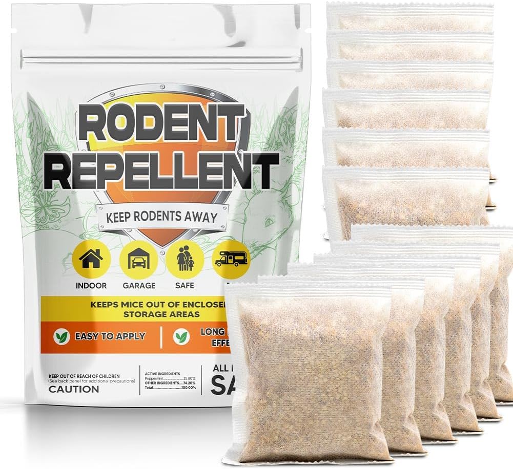 Peppermint Rodent Repellent - Keep Mice Out! LEBMP