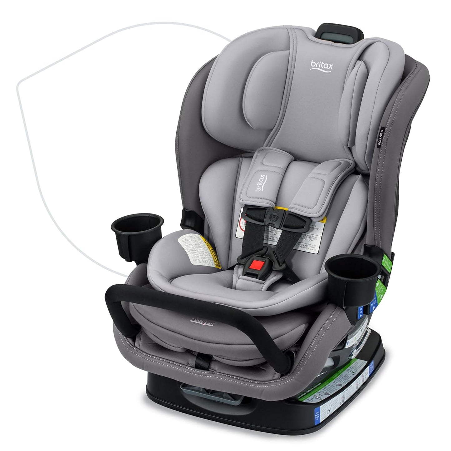 Britax Poplar S Convertible Car Seat with ClickTight Technology