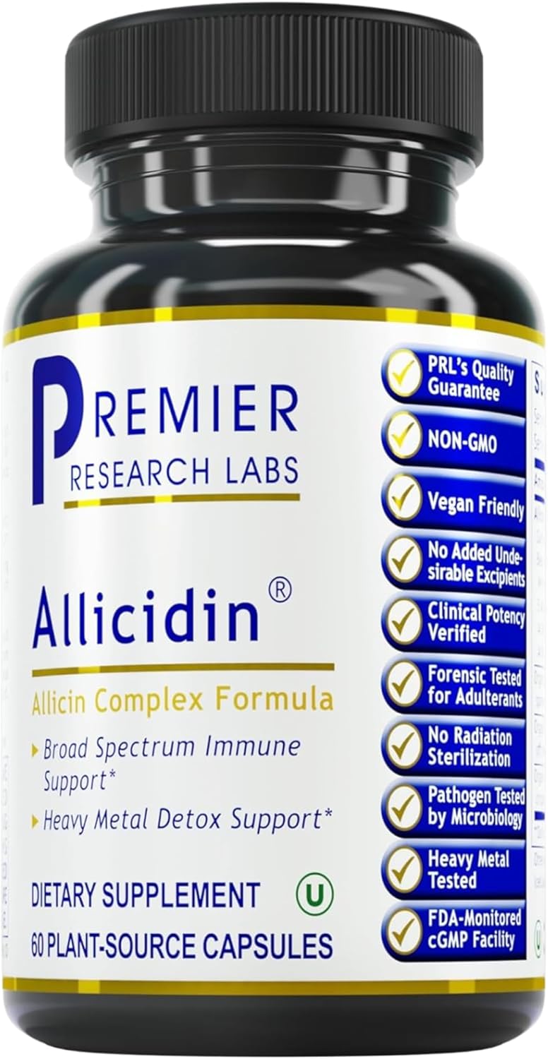 Allicidin Garlic Allicin Supplement for Immune Support