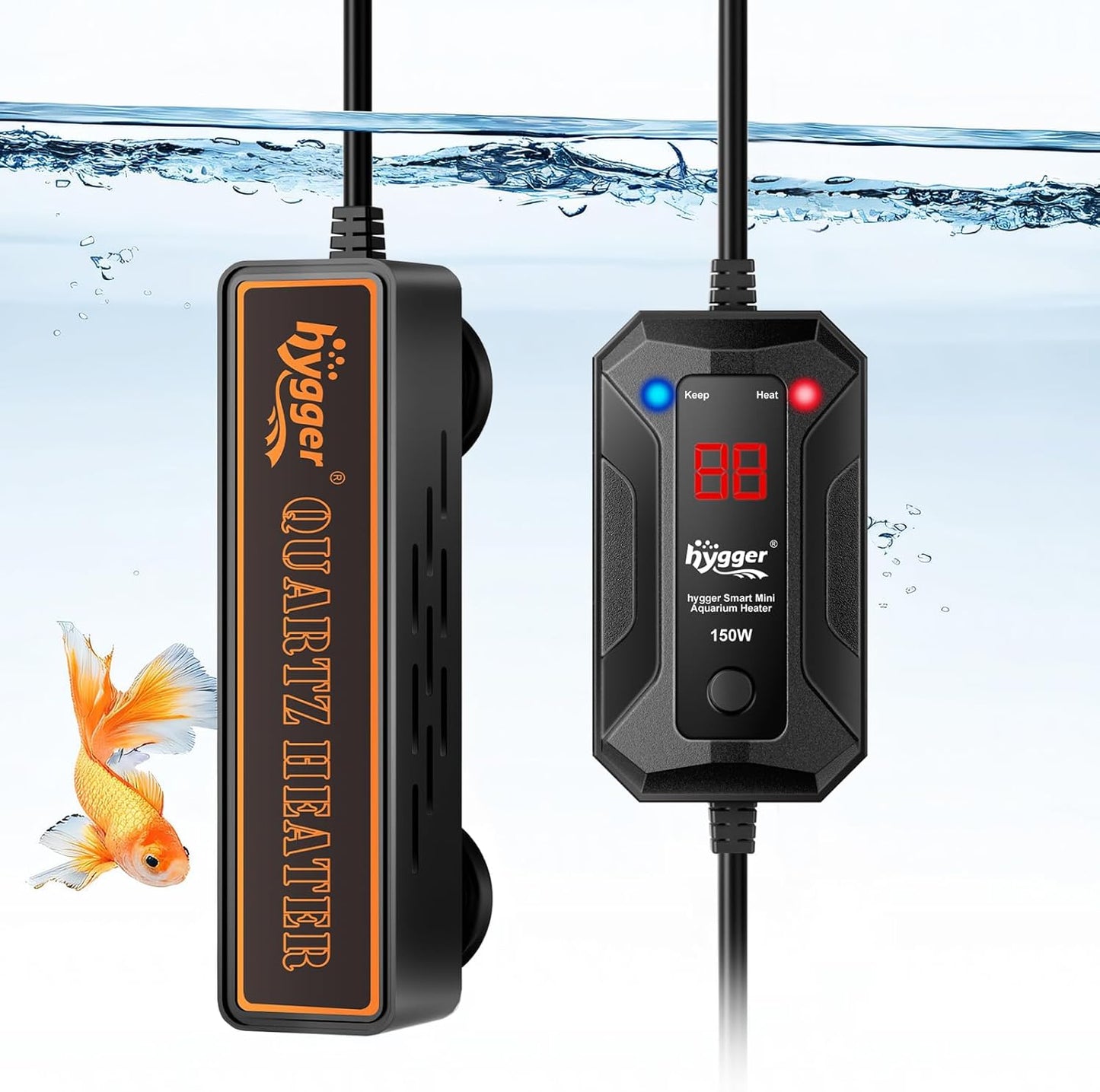 Hygger Mini Aquarium Heater: Intelligent Heat Control