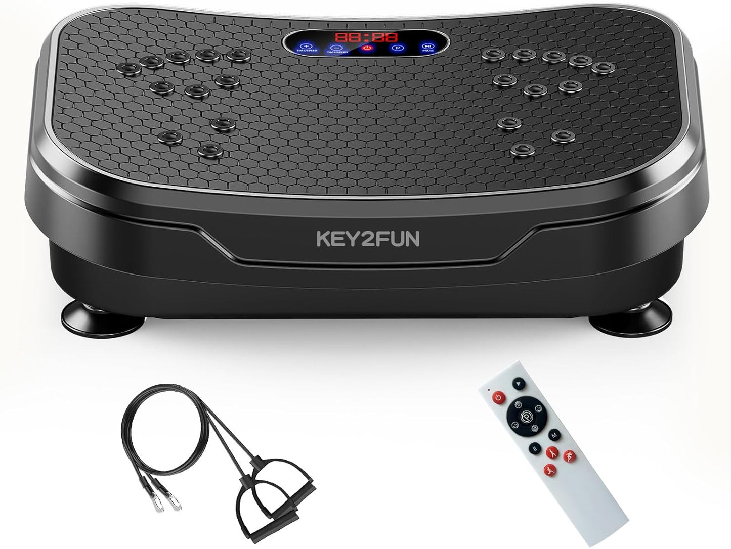KEY2FUN 2025 Vibration Plate - Boost Lymphatic Drainage