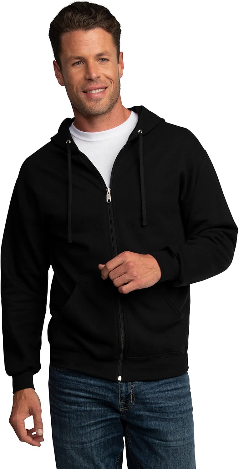 Cozy EverSoft Fleece Hoodie by Fruit of the Loom