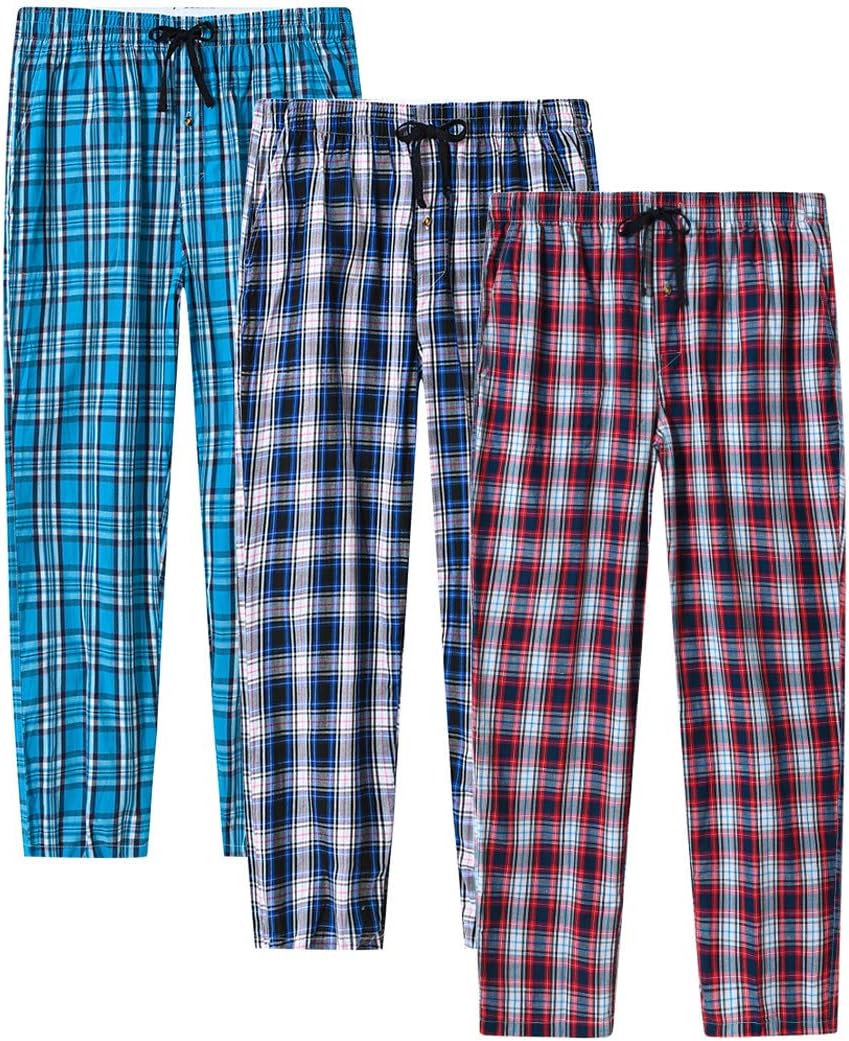 MoFiz Men's Pajama Pants Ultra Lightweight Sleepwear Bottoms