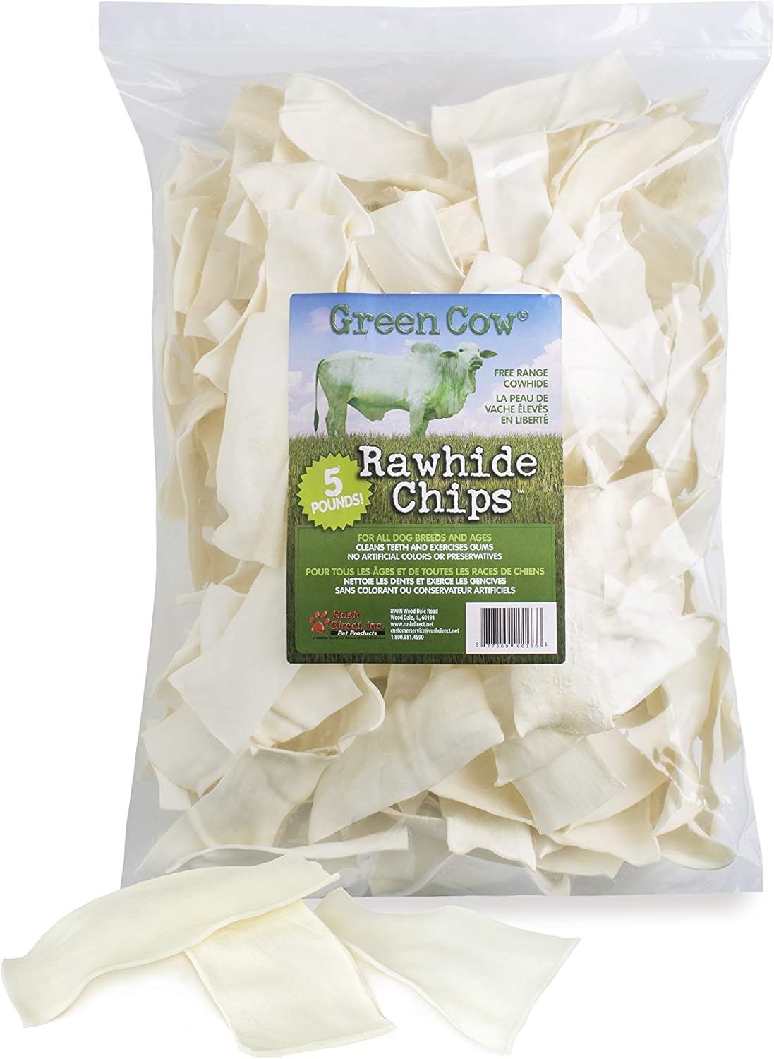 Premium Large Dog Rawhide Chews for Aggressive Chewers