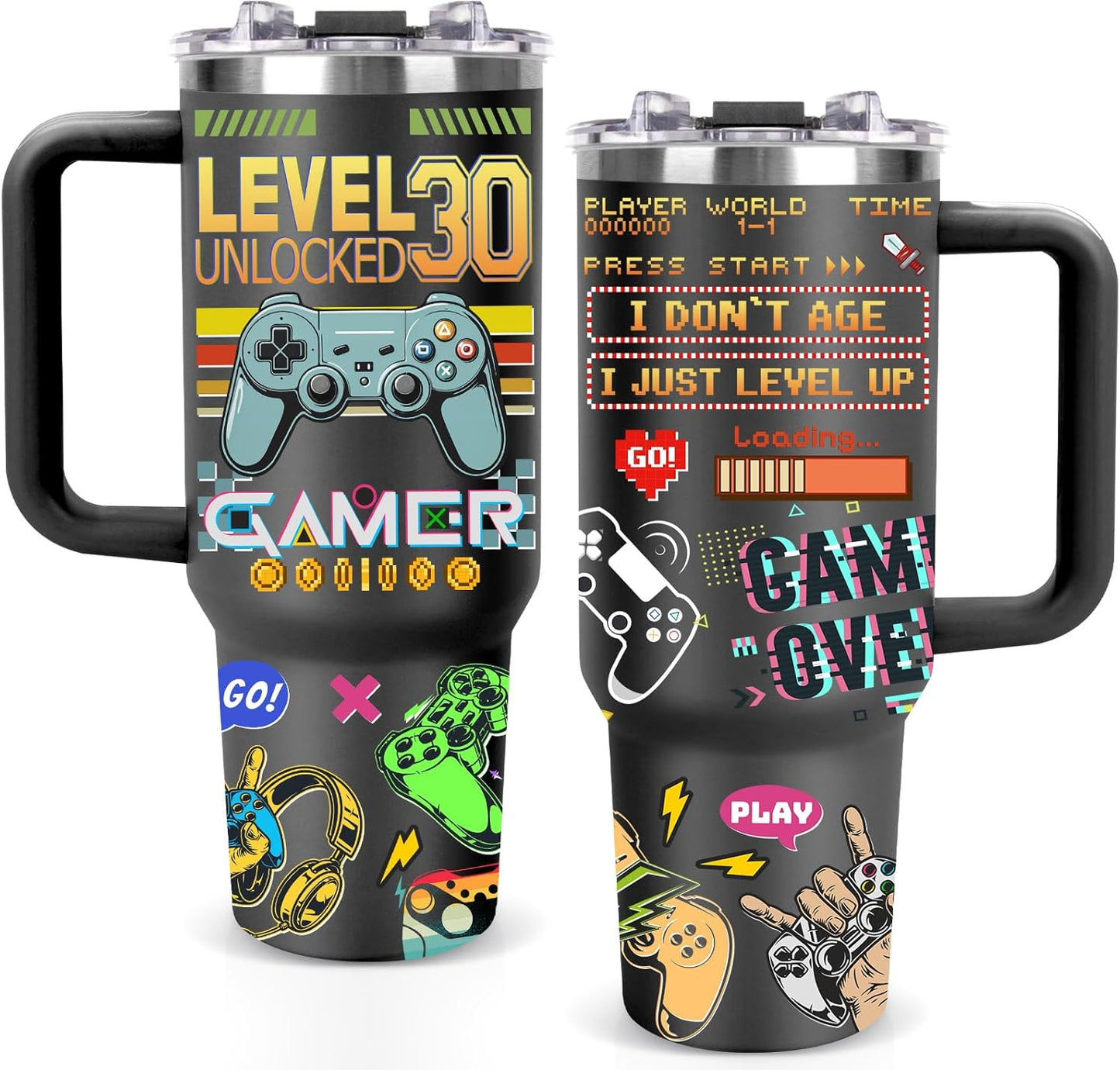 Ultimate Gamer Gift: 40 oz Gaming Tumbler