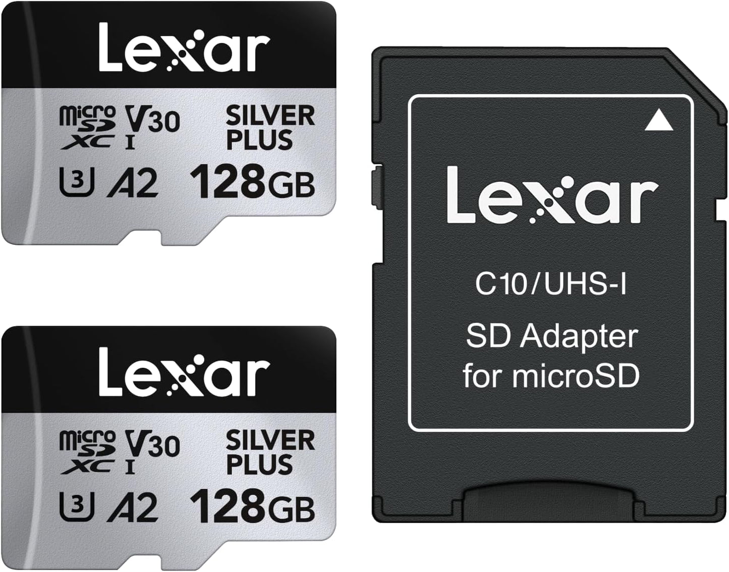 High Speed 128GB Micro SD 2-Pack ~ 205 MB/s