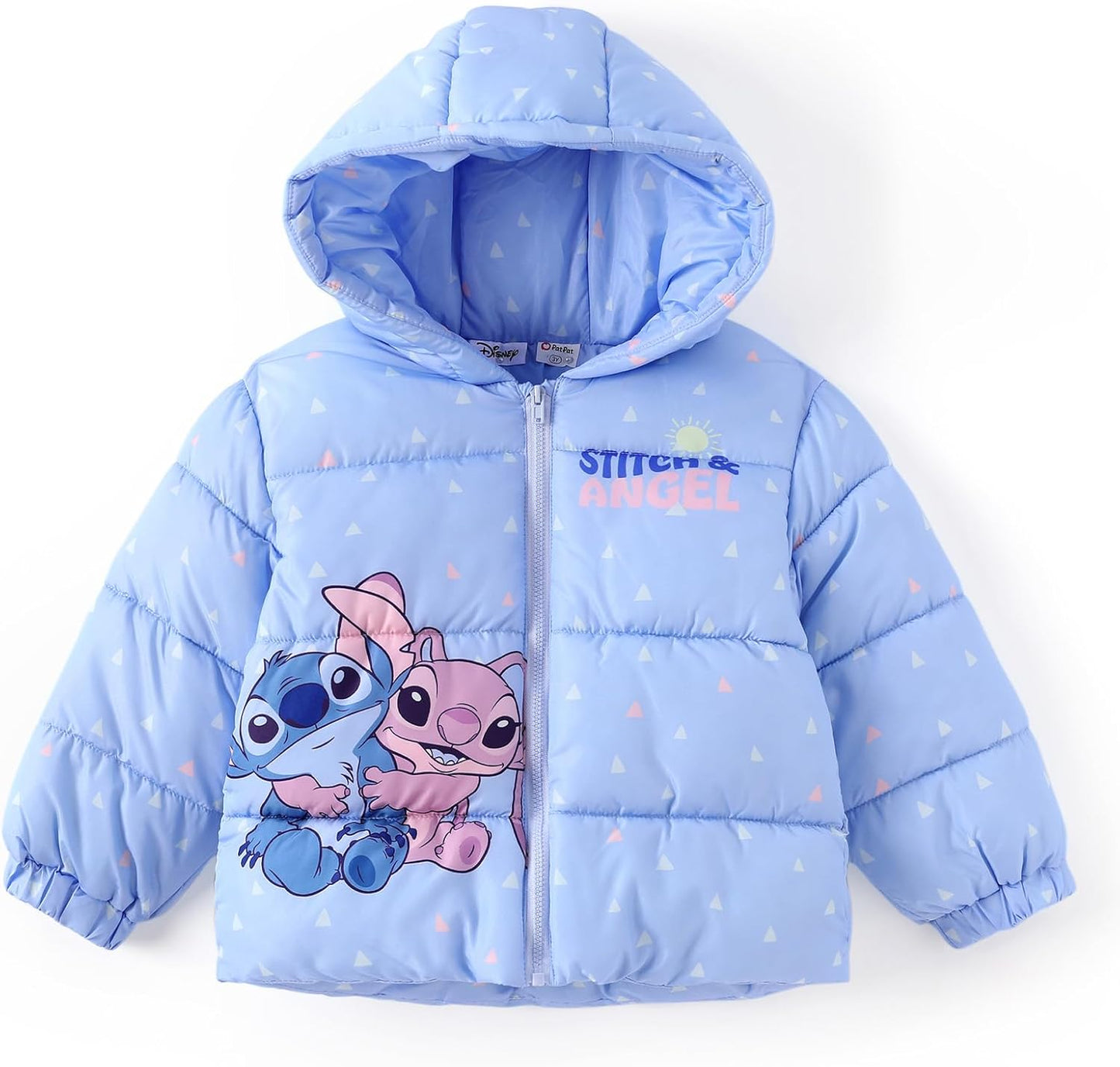 Disney Stitch Toddler Puffer Jacket for Winter Warmth & Style