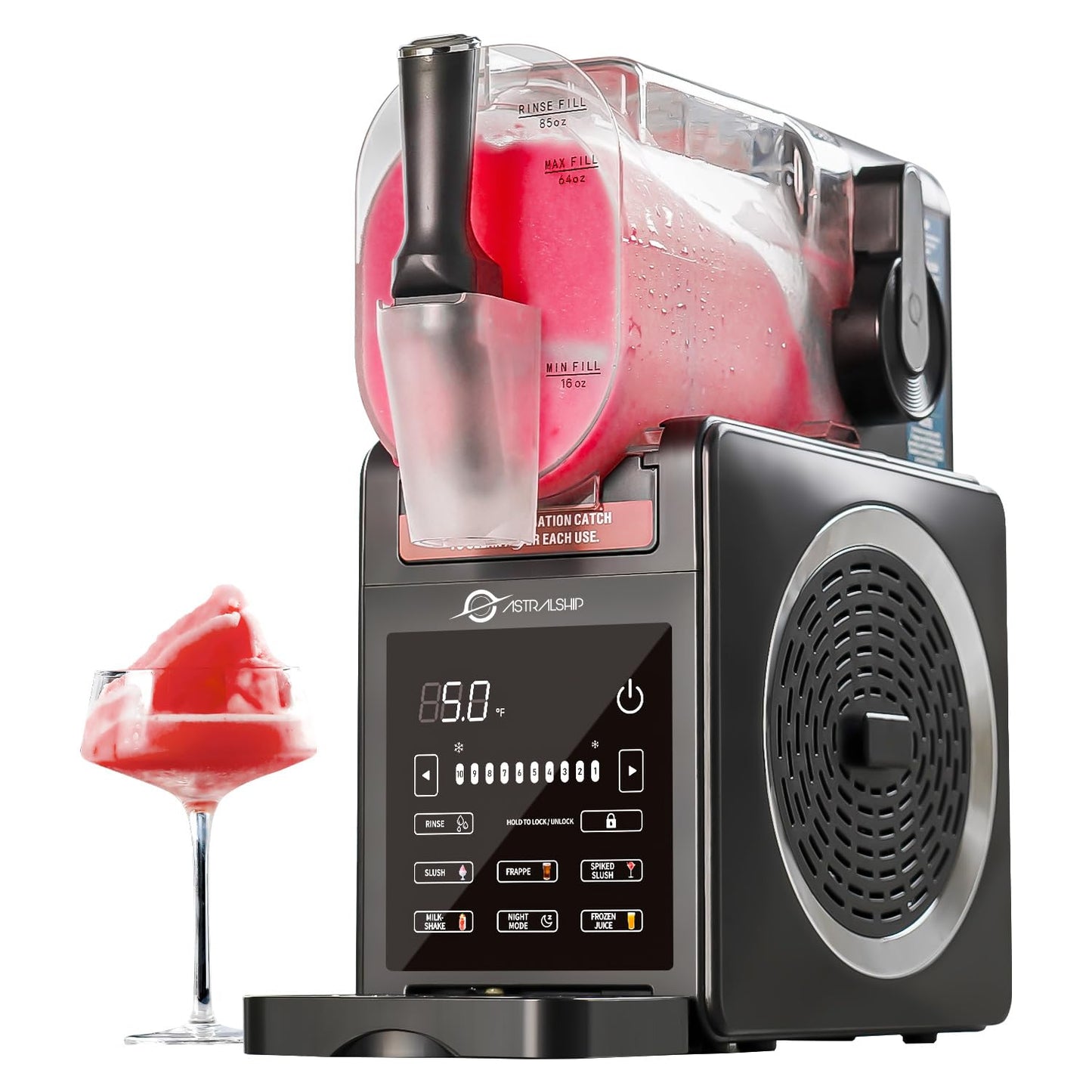 Slushie Machine for Home and Commercial Use with Smart Features