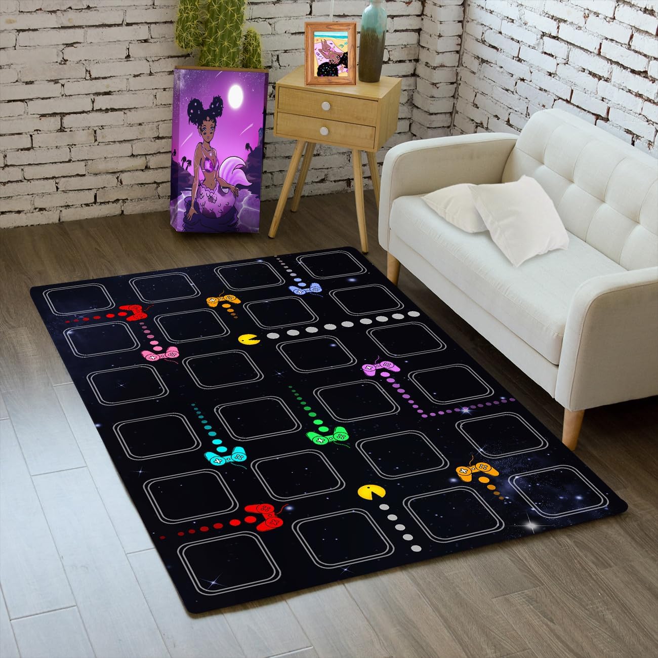 Controller Gamepad Kids Rug - Gaming Home Decor 2'x3'