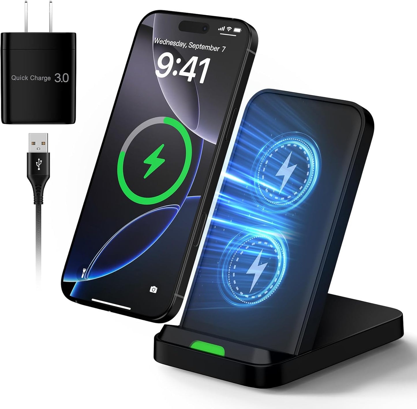 Faster Charging with Pukiou Wireless Stand