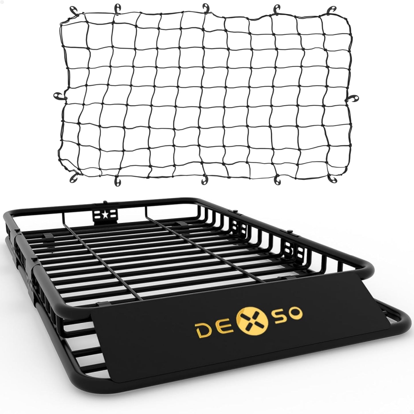 DEXSO 64in x 39in Universal Roof Rack Basket for Heavy Duty Use