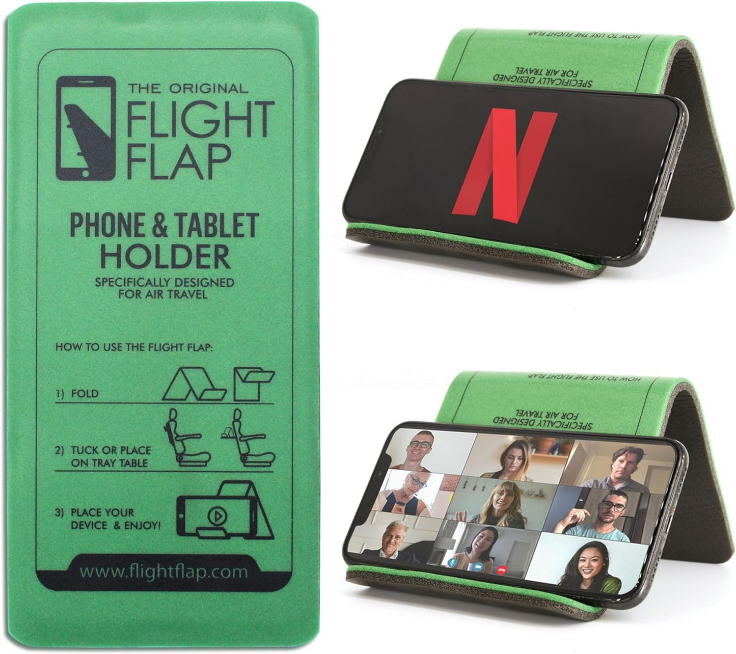 Flexible Airplane Phone Holder - Hands-Free Travel Essential