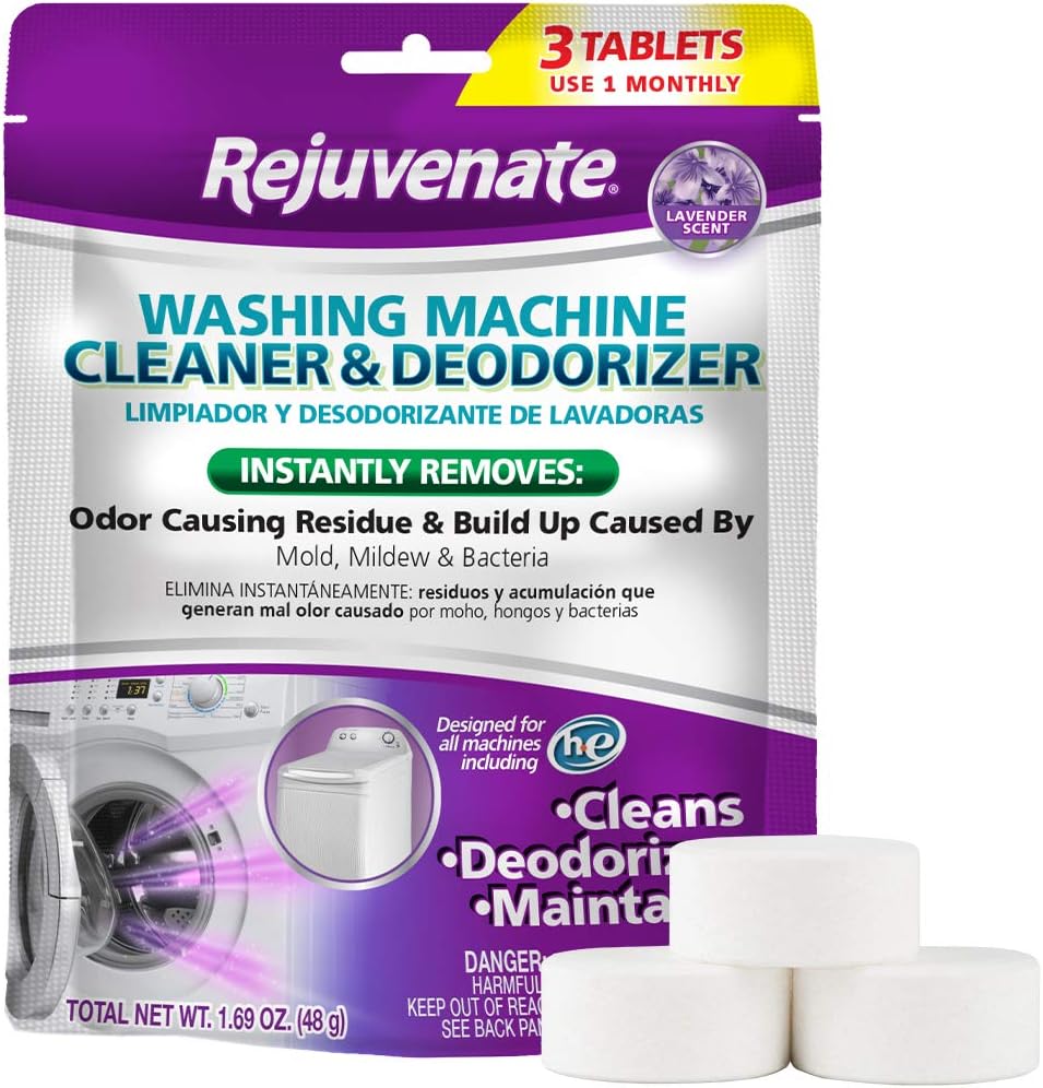 Revive Your Washer: 3-Month Cleaner Tablets!