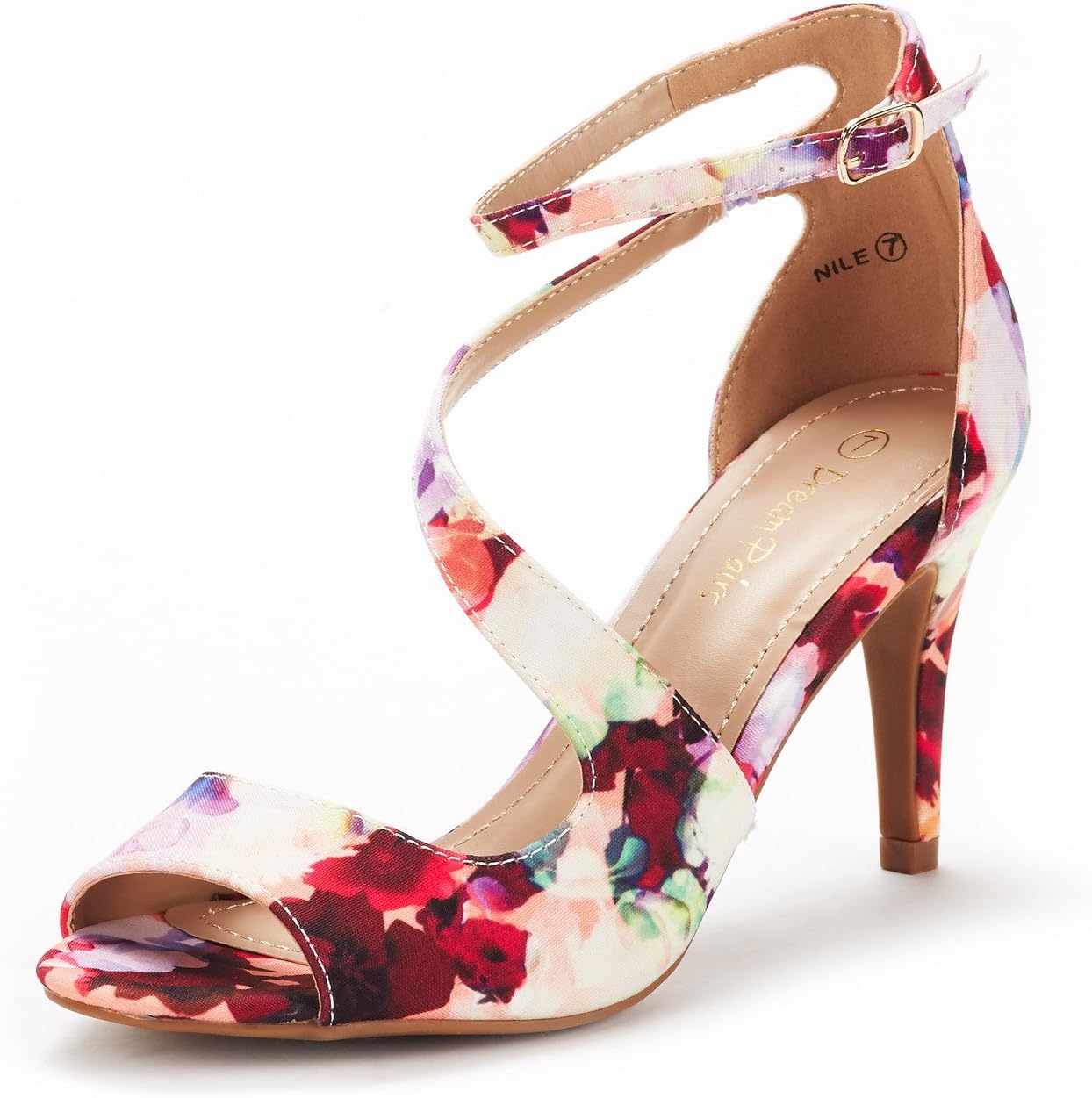 DREAM PAIRS Women's NILE Fashion Stilettos Open Toe Sandals