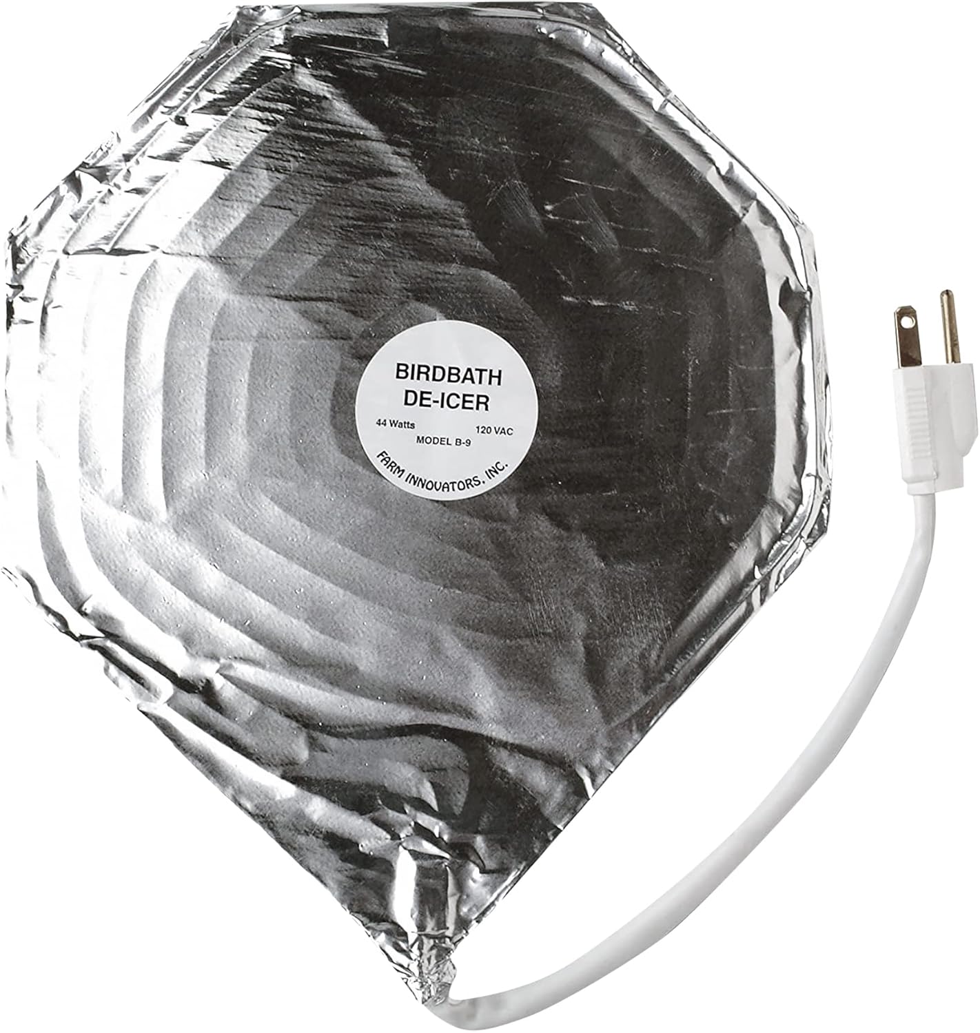Efficient 44-Watt Birdbath De-Icer by Farm Innovators