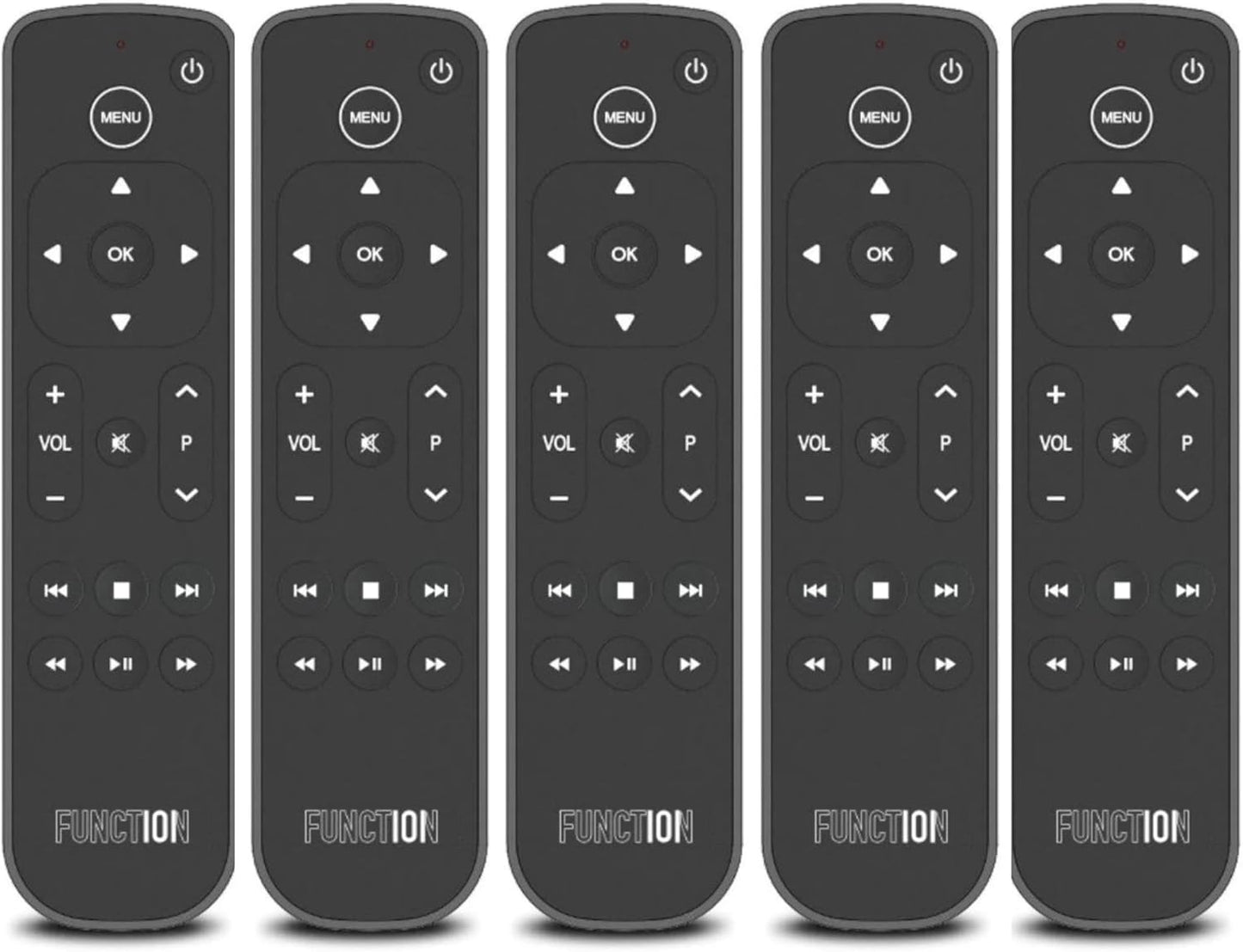 Function101 Bluetooth Button Remotes for Apple TV - 5 Pack