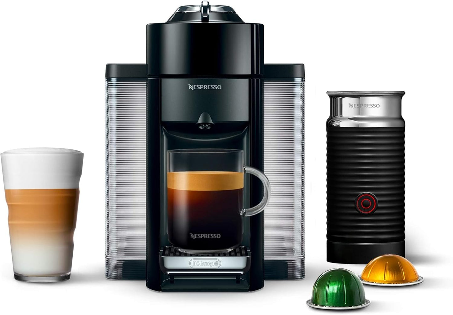 Nespresso Vertuo Coffee Maker with Aeroccino Milk Frother