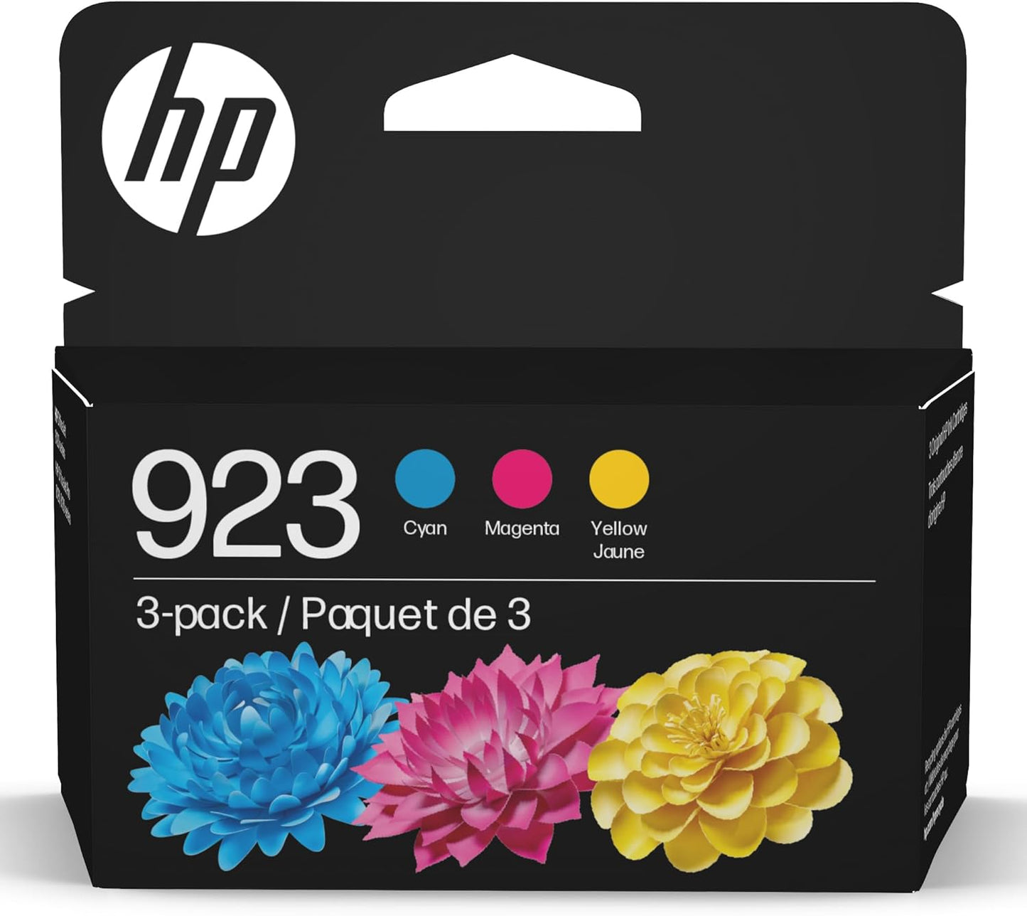 HP 923 Cyan Magenta Yellow Ink Cartridges for OfficeJet Printers