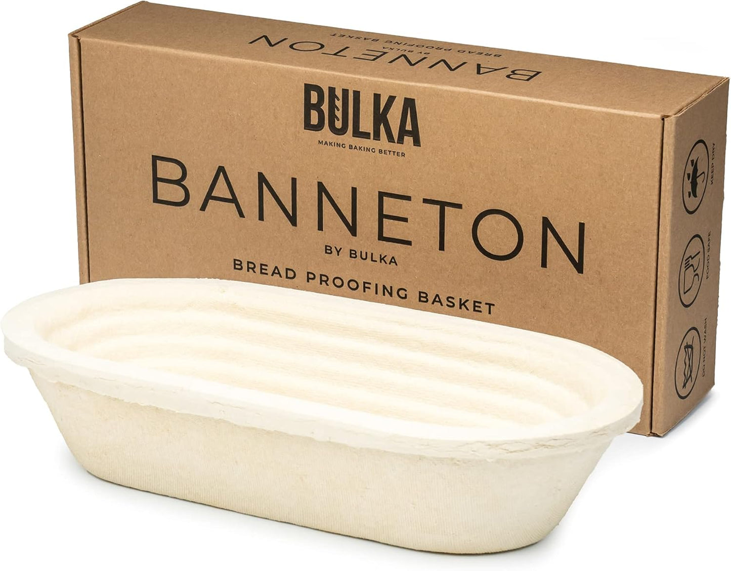 Bulka Oval 750g Groove Banneton Bread Proofing Basket Review