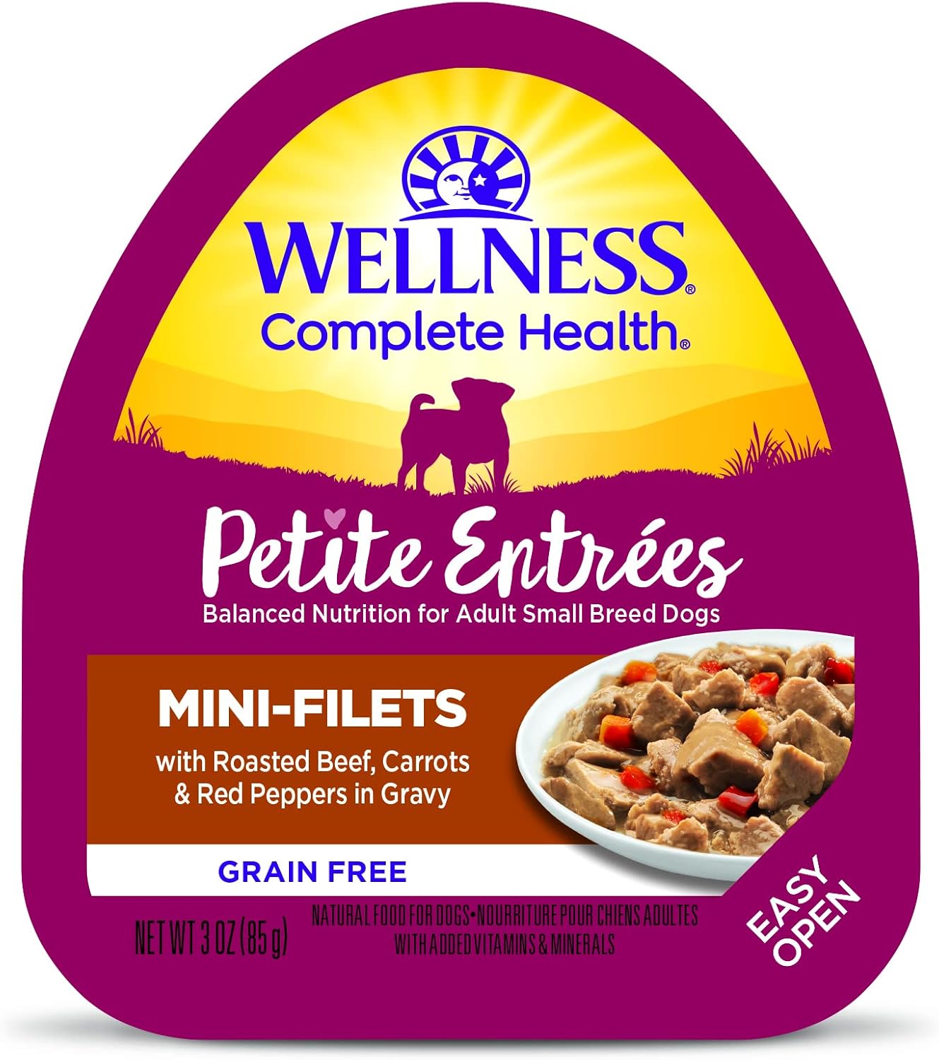 Wellness Petite Entrees Mini Fillets Grain Free Dog Food Review