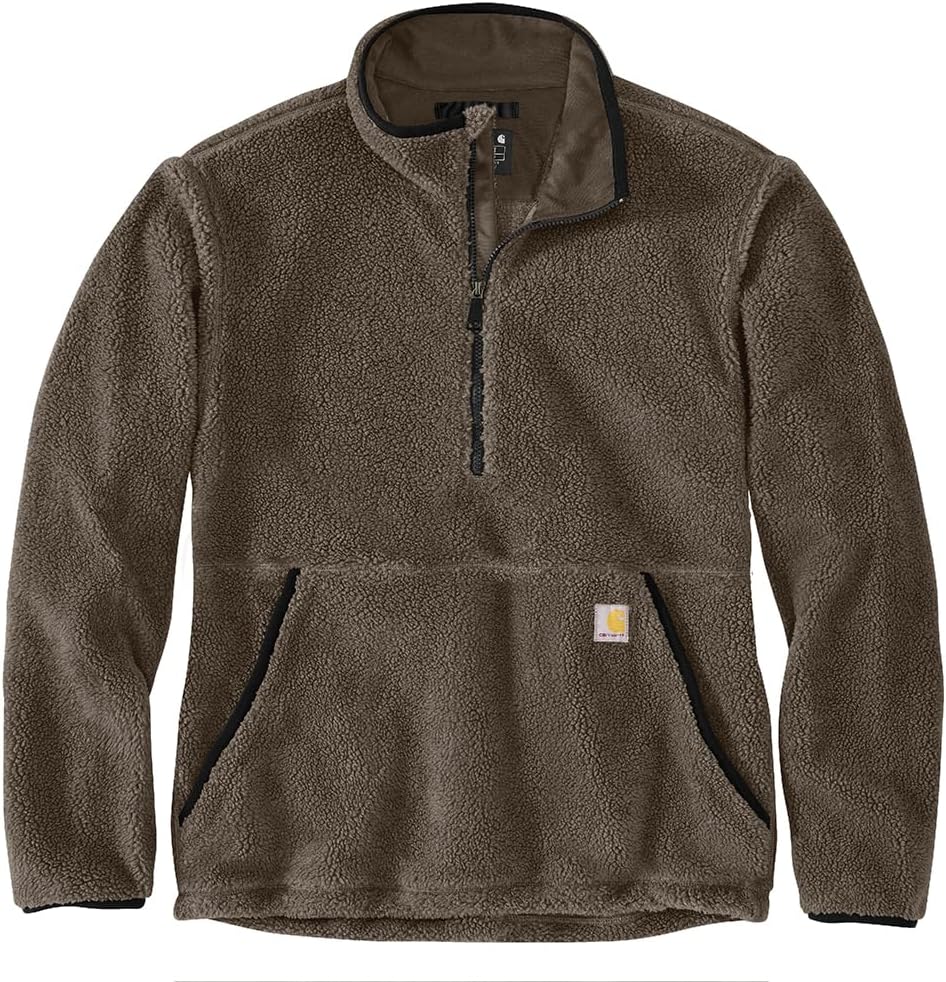 Carhartt mens Loose Fit Fleece Pullover for Ultimate Comfort