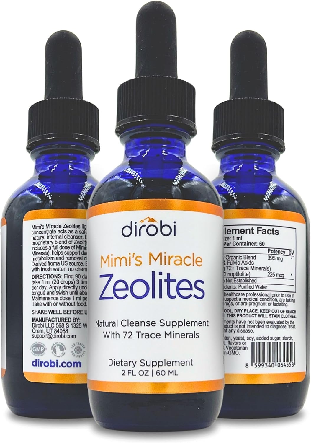 Mimi's Miracle Zeolites: Premium Micronized Zeolite Supplement