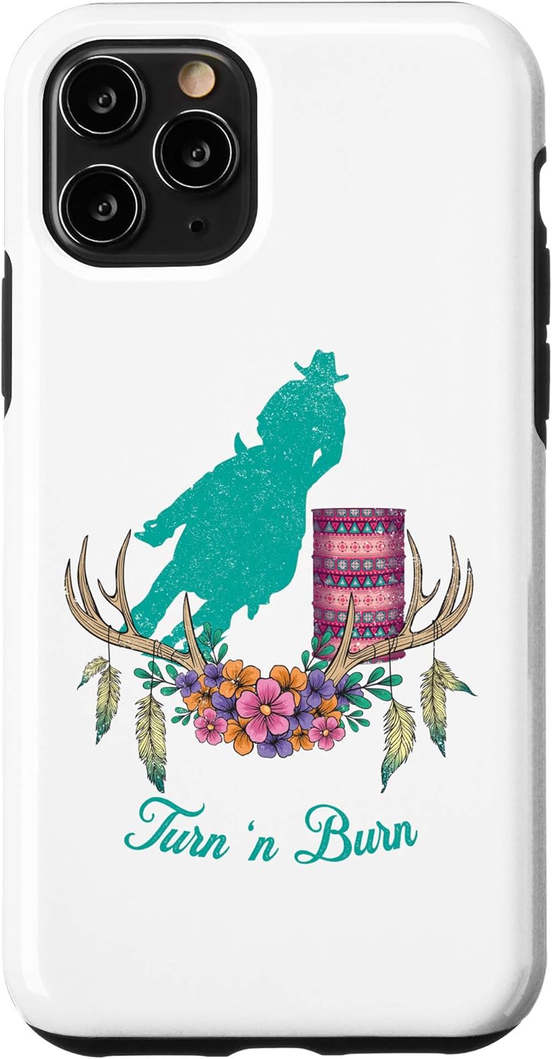iPhone 11 Pro Barrel Racer Cowgirl Case - Unique Rodeo Gift