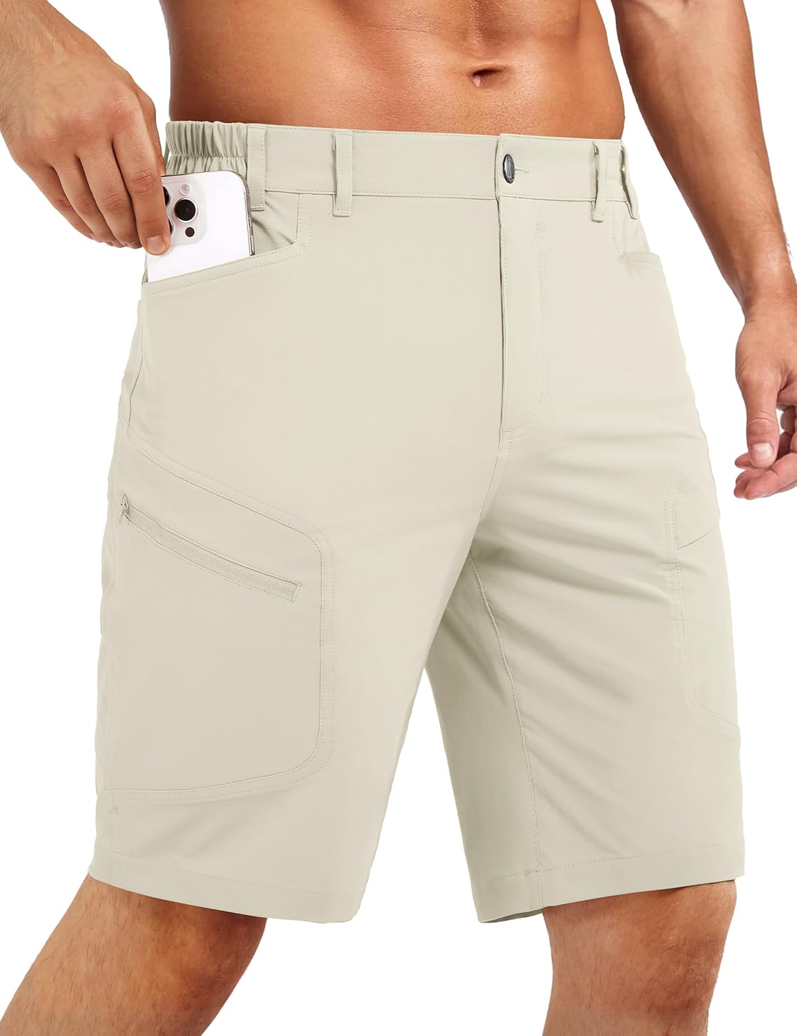 Stlight Men's Hiking Cargo Shorts for Outdoor Adventures