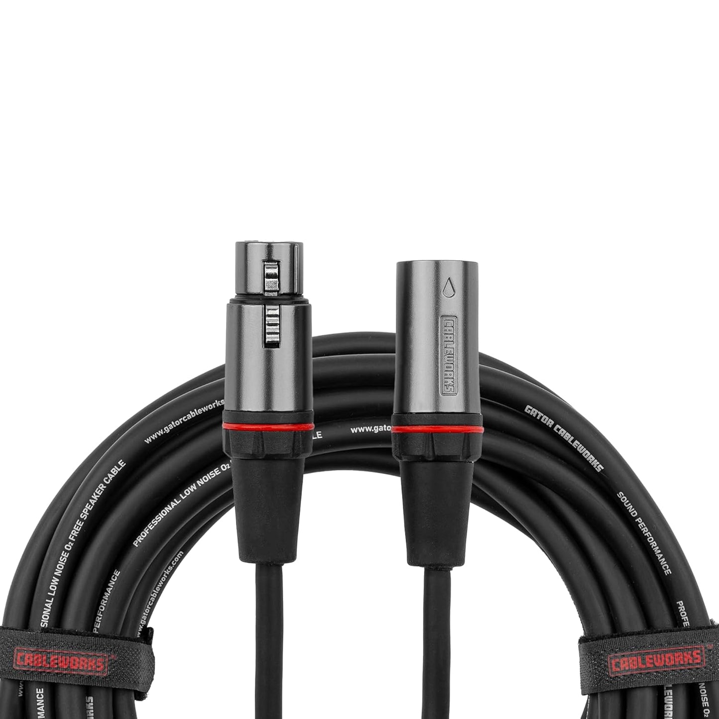 Premium 10 Foot XLR Microphone Cable by Gator Cases Headliner