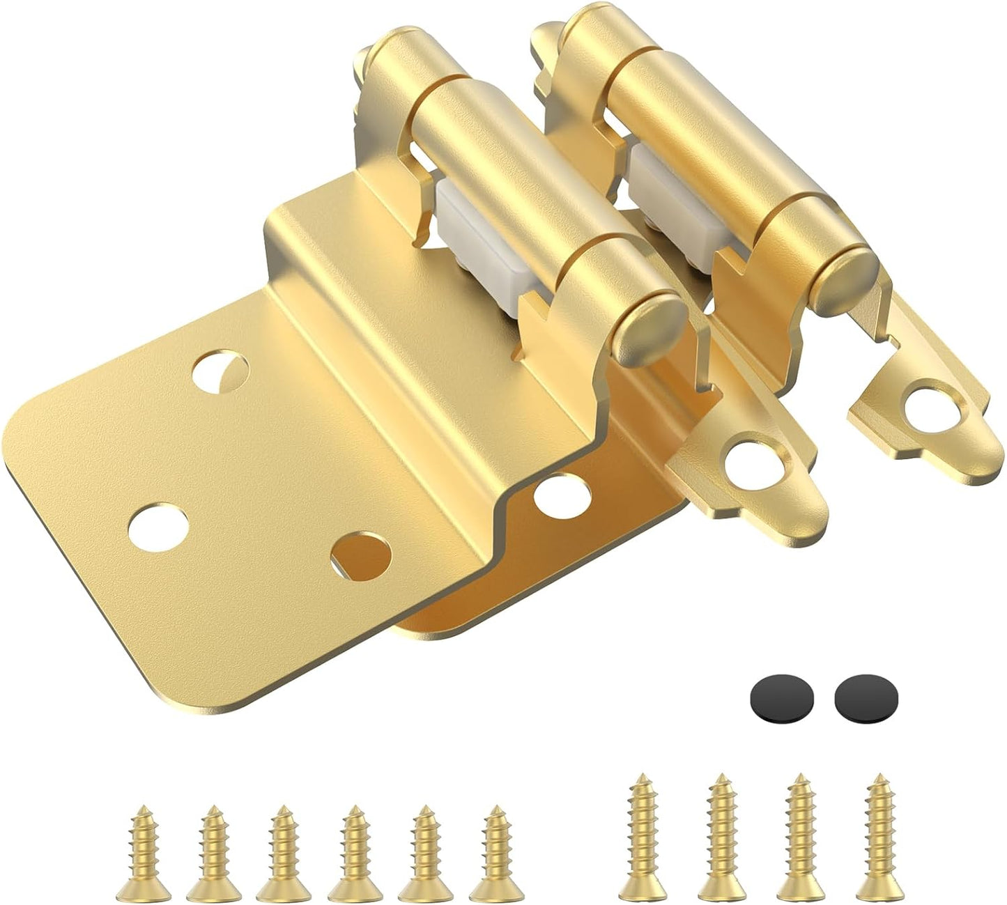 3/8 Inch Inset Cabinet Hinges for Durable and Quiet Closure