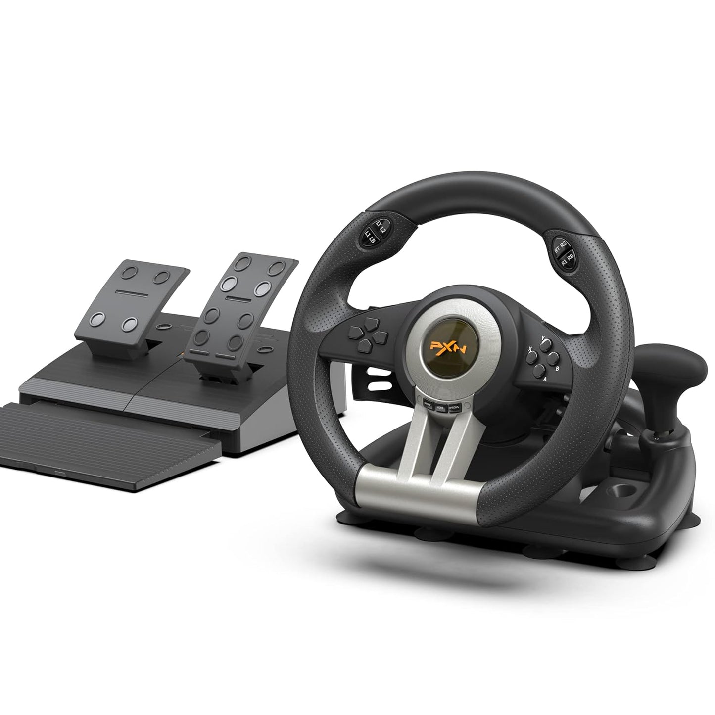 PXN V3 PRO Racing Wheel for PC, PS4, Xbox One, and Switch