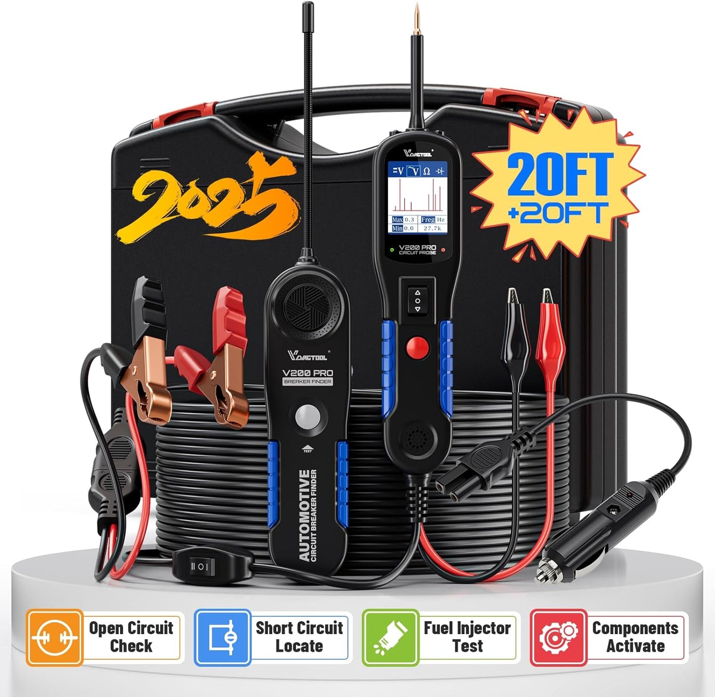VDIAGTOOL V200 Pro Circuit Probe Tester for Automotive Needs