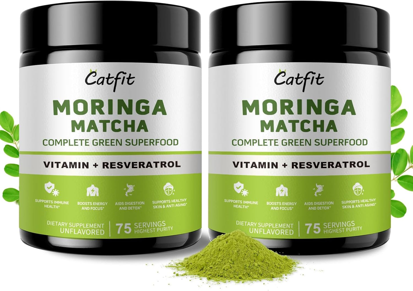 Moringa Powder Superfood Blend for Energy & Immune Support