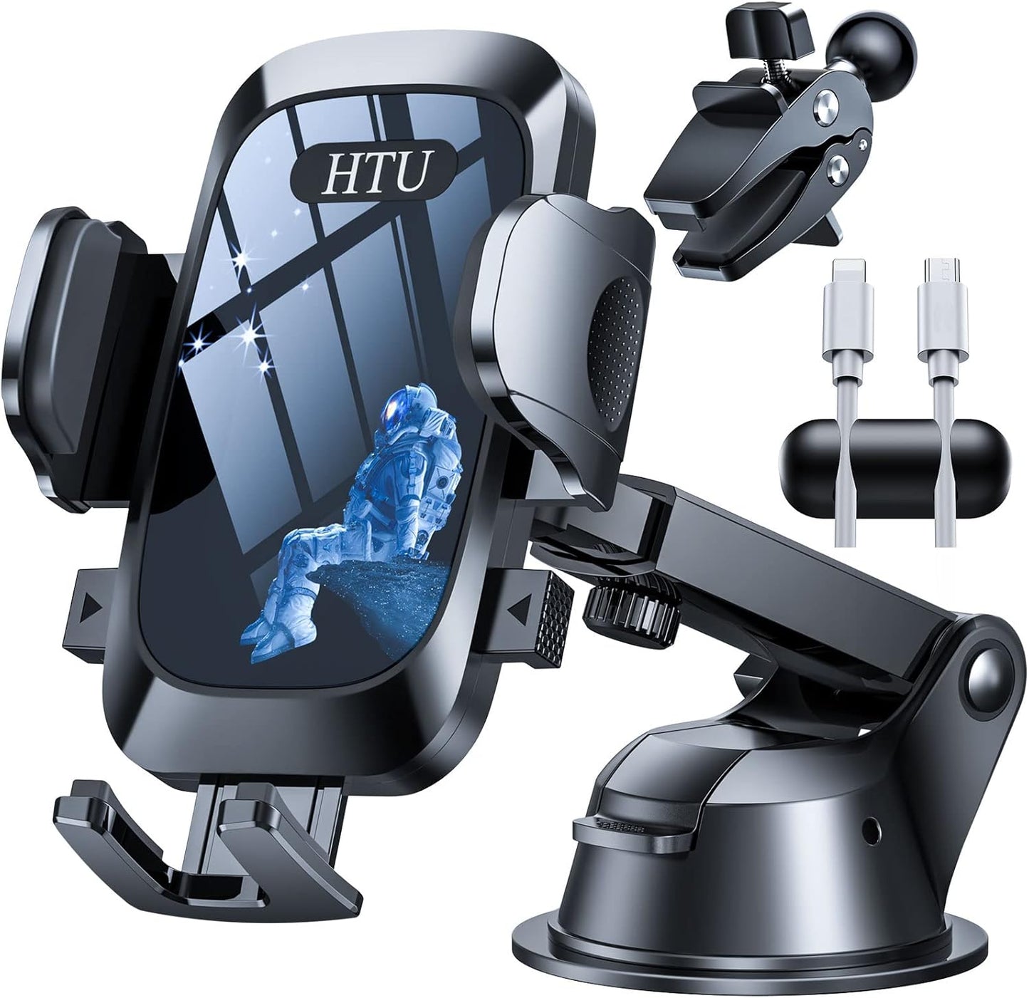 2024 Upgraded Car Phone Holder: Unbeatable Suction Power!