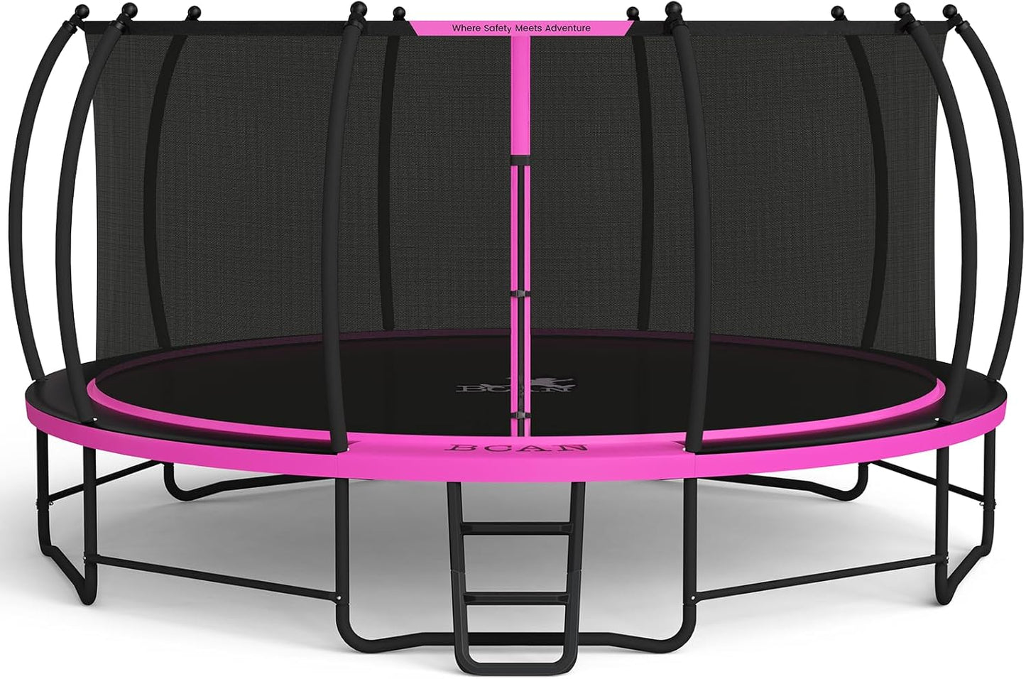 BCAN Trampoline Outdoor 8FT to 16FT with Safety Features