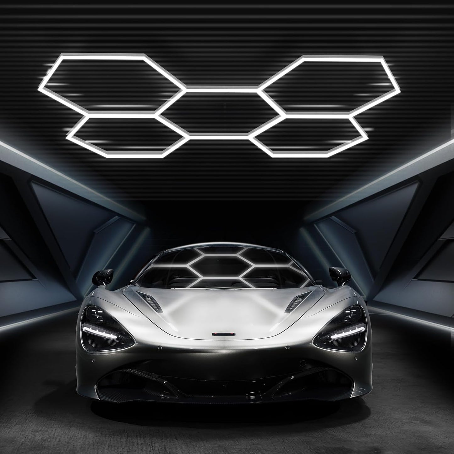 Hexagon Garage Lights for High Brightness and Energy Efficiency