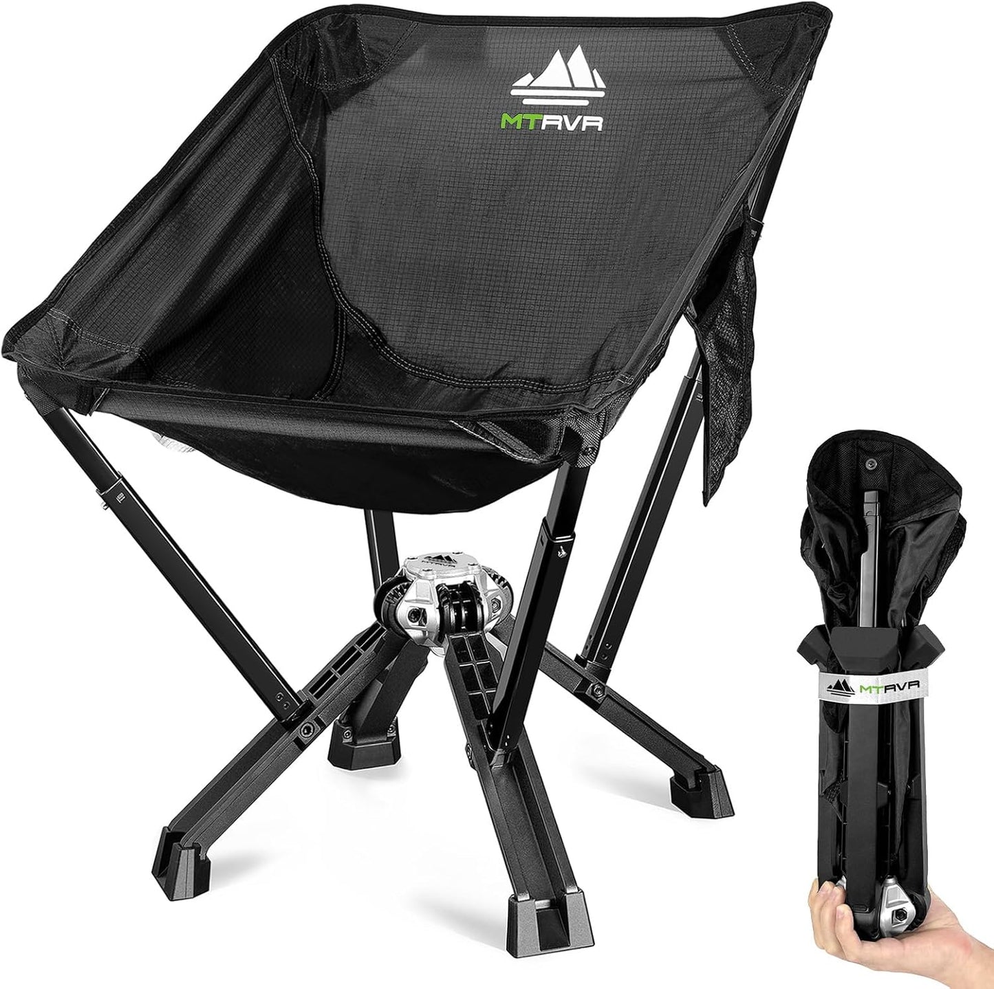 Ultra-Durable Portable Camping Chair - No Assembly, Easy Carry