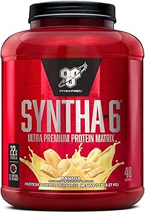 BSN SYNTHA-6 Whey Protein Powder - Delicious Banana Flavor