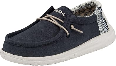 Hey Dude Boys Wally Linen Shoes for Comfort and Style