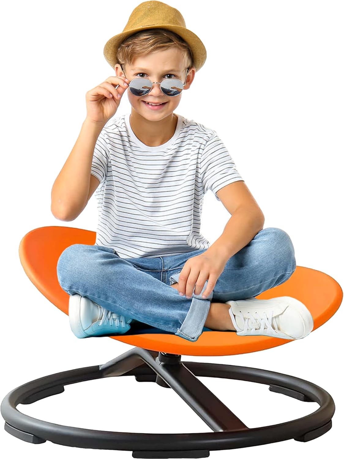 Autism Kids Swivel Chair for Sensory Spinning Fun and Play