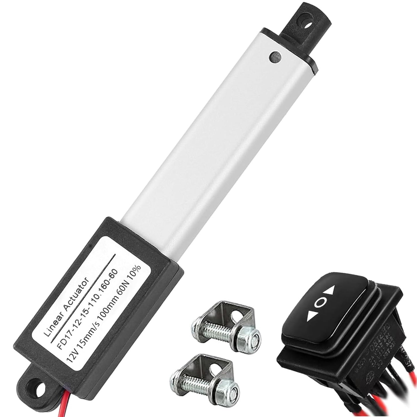 AWINLI Mini Linear Actuator 12V 4 Inch Stroke for Versatile Use