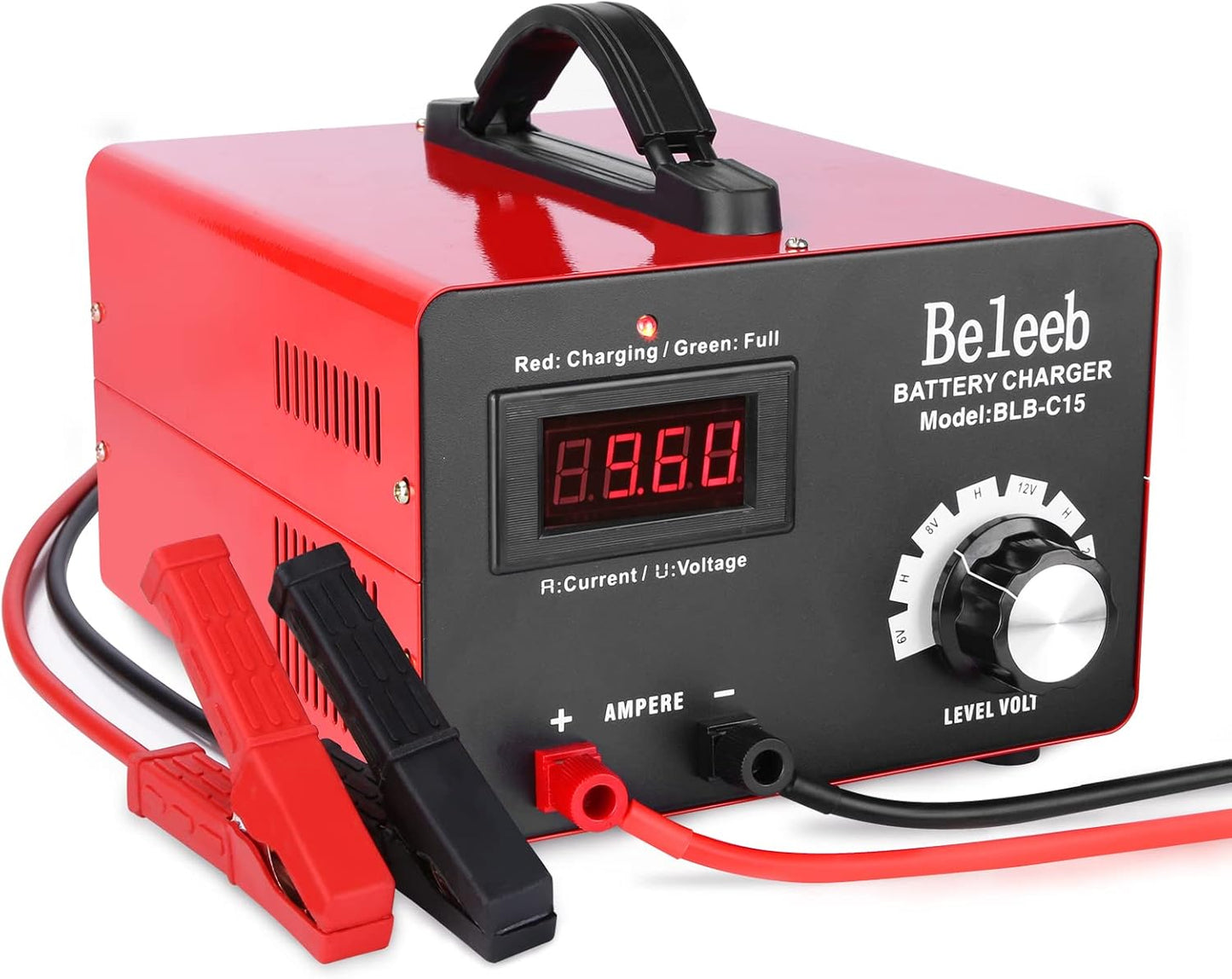 Beleeb 15A Multi-Voltage Battery Charger