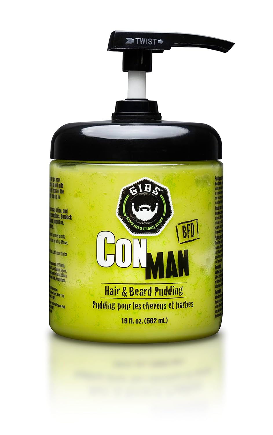 GIBS Grooming Con Man Hair & Beard Pudding for Vibrant Style