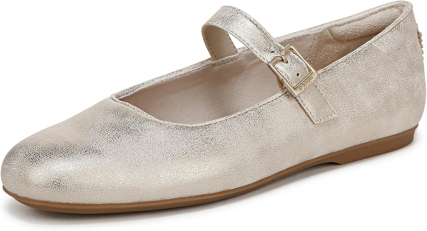 Dr. Scholl's Women's Wexley Mary Jane Flat for Sustainable Comfort
