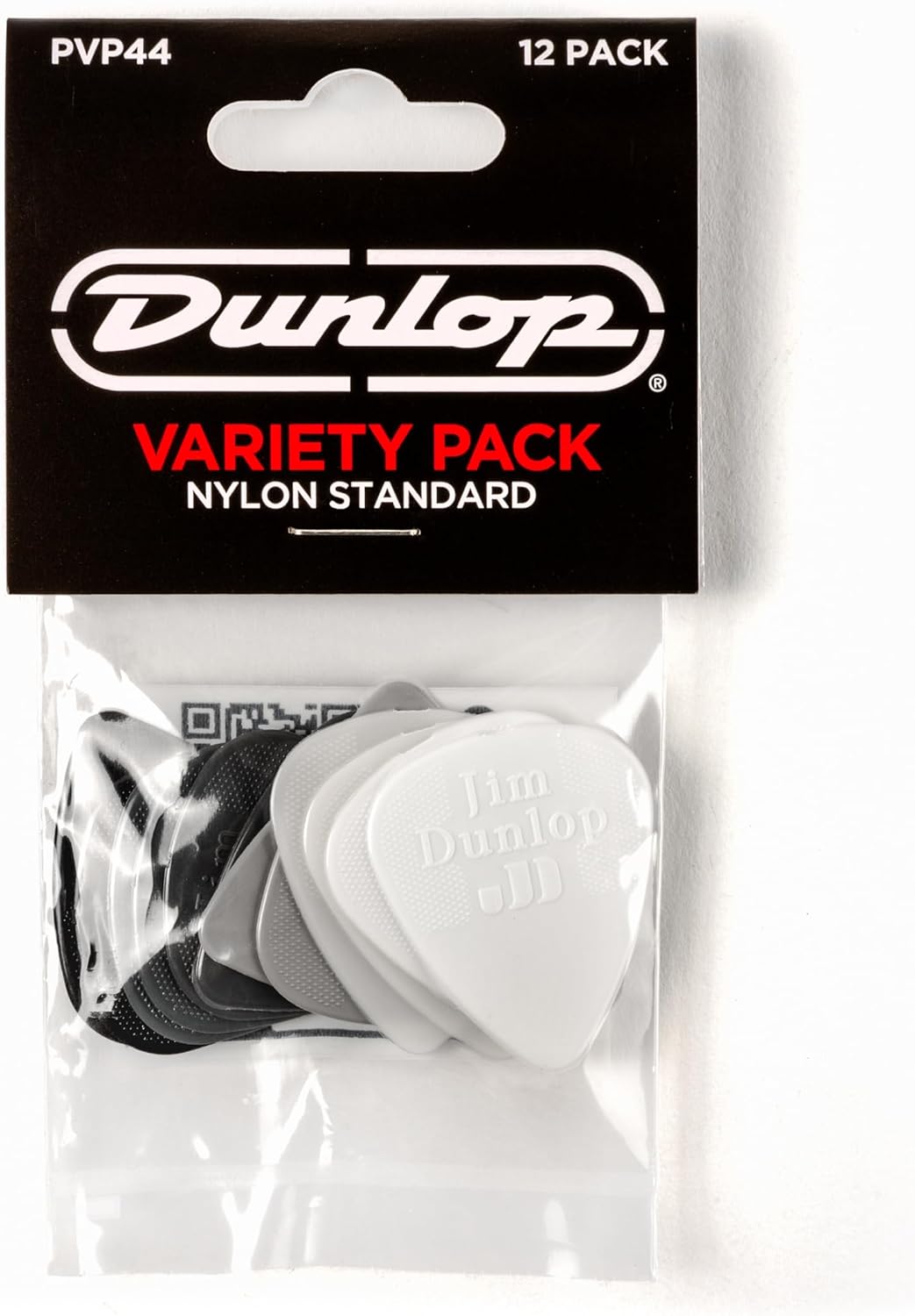 JIM DUNLOP Nylon Standard Pick Pack - 12 Picks