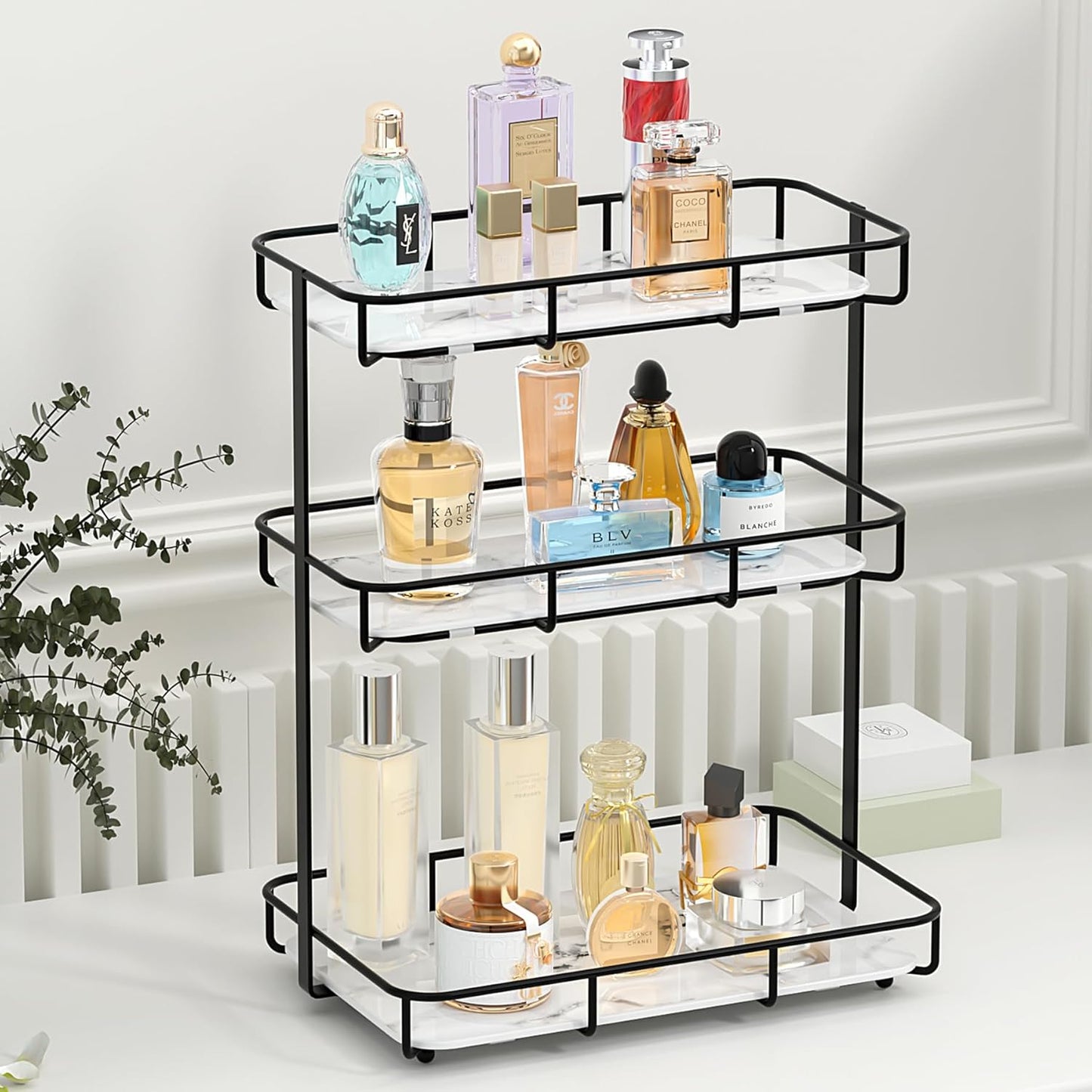Bathroom Organizer Countertop Perfume Makeup Storage Rack